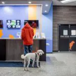 Check-in desk