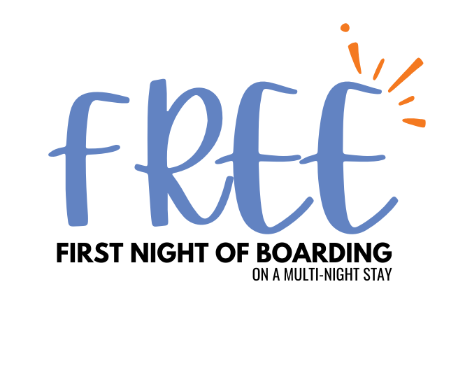 Get Your First Night of Boarding Free on a Multi-Night Stay
